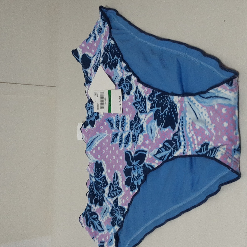 REBECCA VIRTUE High Waist Sea Breeze Bikini Bottom (only)